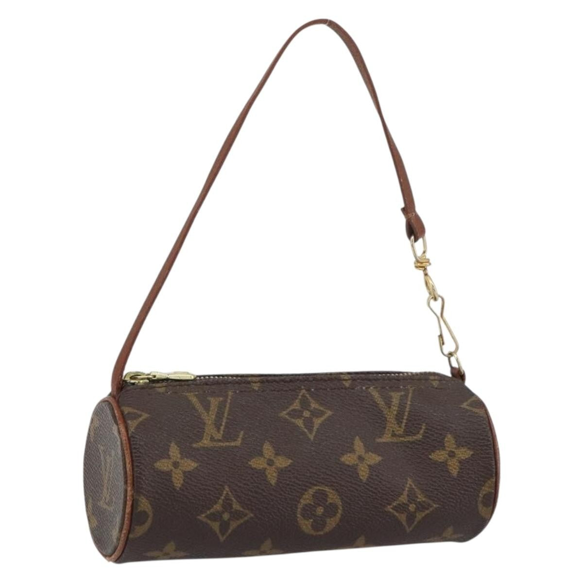 Louis Vuitton Papillon Pochette Monogram Canvas Brown Canvas Clutche & Pouche Bag (Pre-Owned)