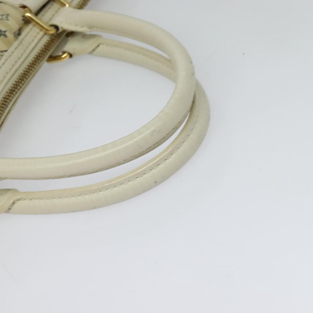 Louis Vuitton Marina Handbag Mini Lin Croisette Beige Canvas Handbag (Pre-Owned)
