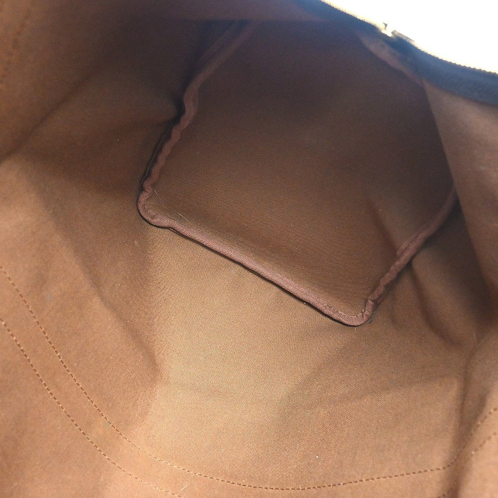 Louis Vuitton Keepall Bag Monogram Canvas Brown Canvas Travel Bag Bag (Pre-Owned)