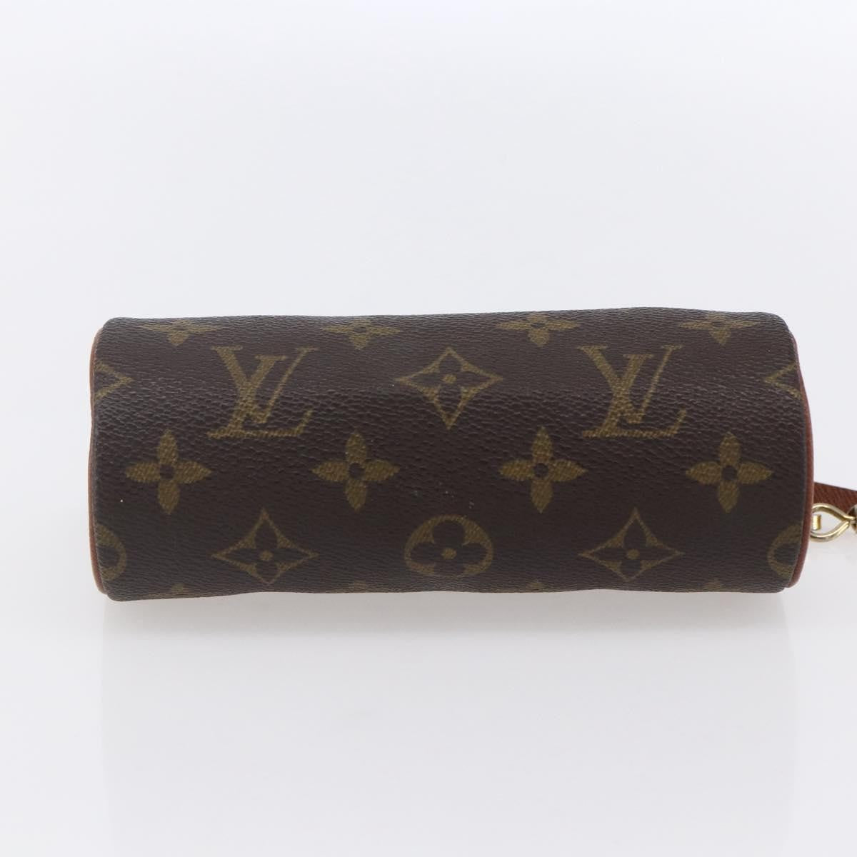 Louis Vuitton Papillon Pochette Monogram Canvas Brown Canvas Clutche & Pouche Bag (Pre-Owned)