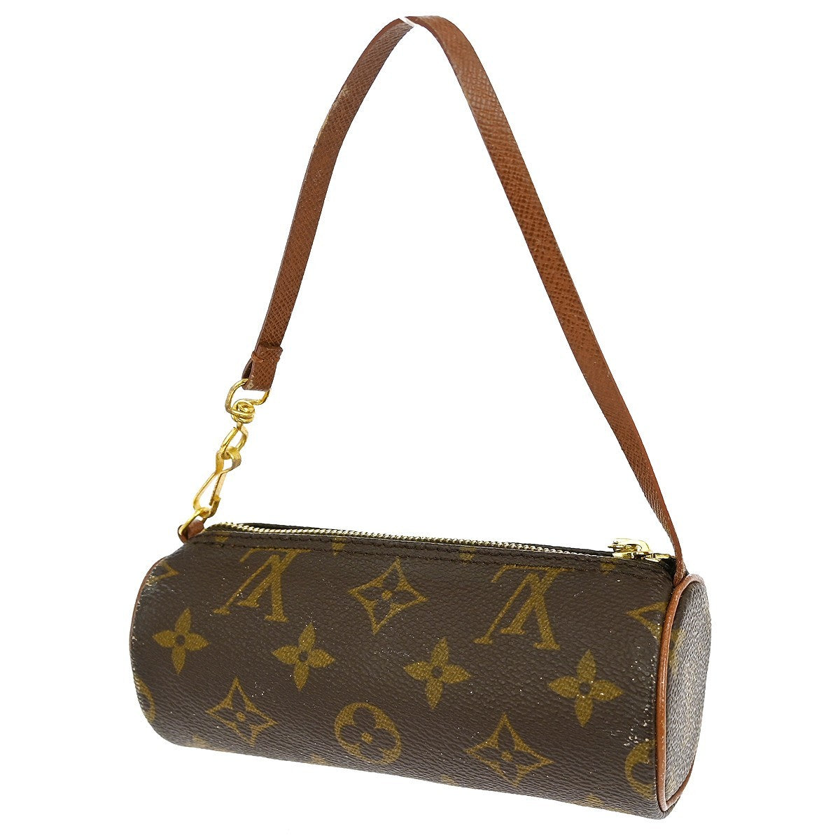 Louis Vuitton Papillon Pochette Monogram Canvas Brown Canvas Clutche & Pouche Bag (Pre-Owned)