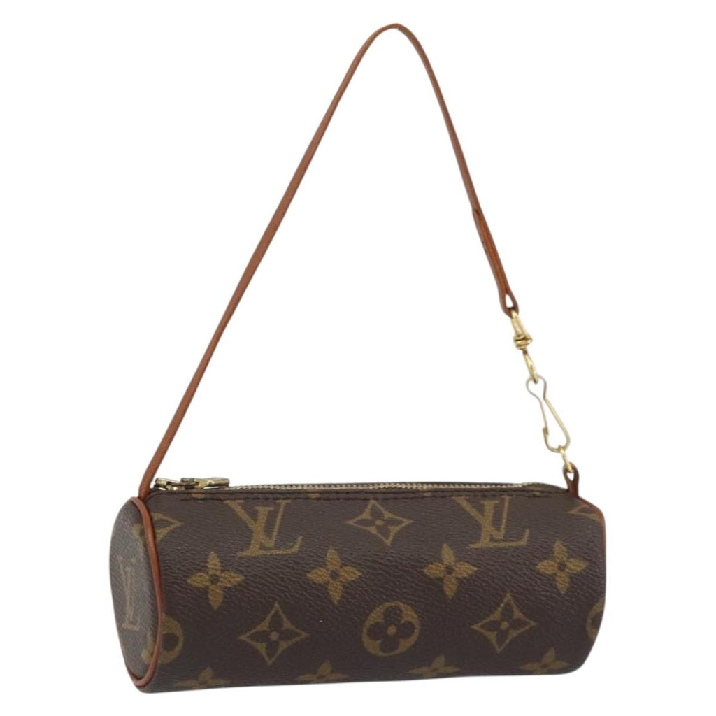 Louis Vuitton Papillon Pochette Monogram Canvas Brown Canvas Clutche & Pouche Bag (Pre-Owned)