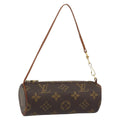 Louis Vuitton Papillon Pochette Monogram Canvas Brown Canvas Clutche & Pouche Bag (Pre-Owned)