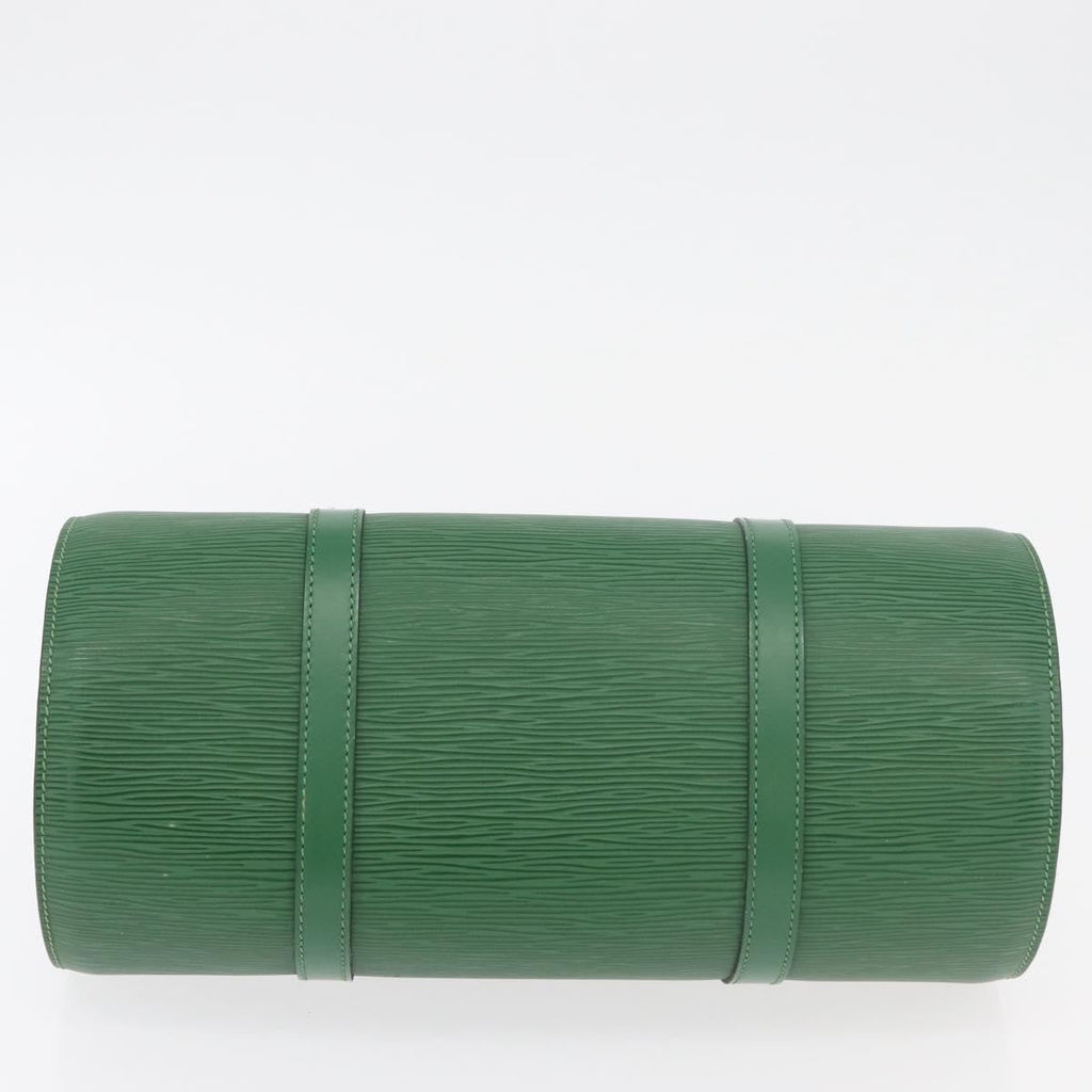 Louis Vuitton Soufflot Handbag Epi Leather Green Leather Handbag (Pre-Owned)