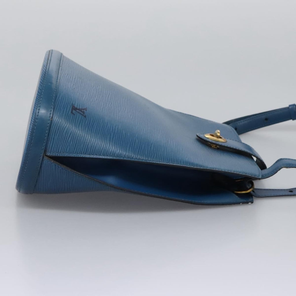 Louis Vuitton Cluny Shoulder Bag Epi Leather Blue Leather Shoulder Bag Bag (Pre-Owned)