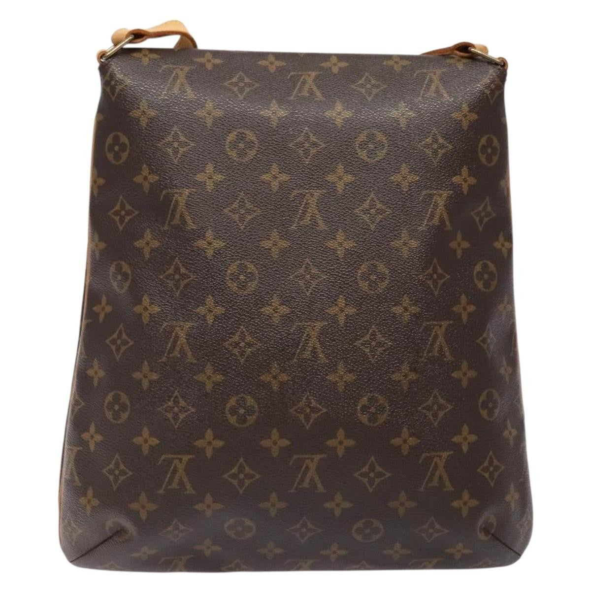 Louis Vuitton Musette Salsa Handbag Monogram Canvas Brown Canvas Bag (Pre-Owned)