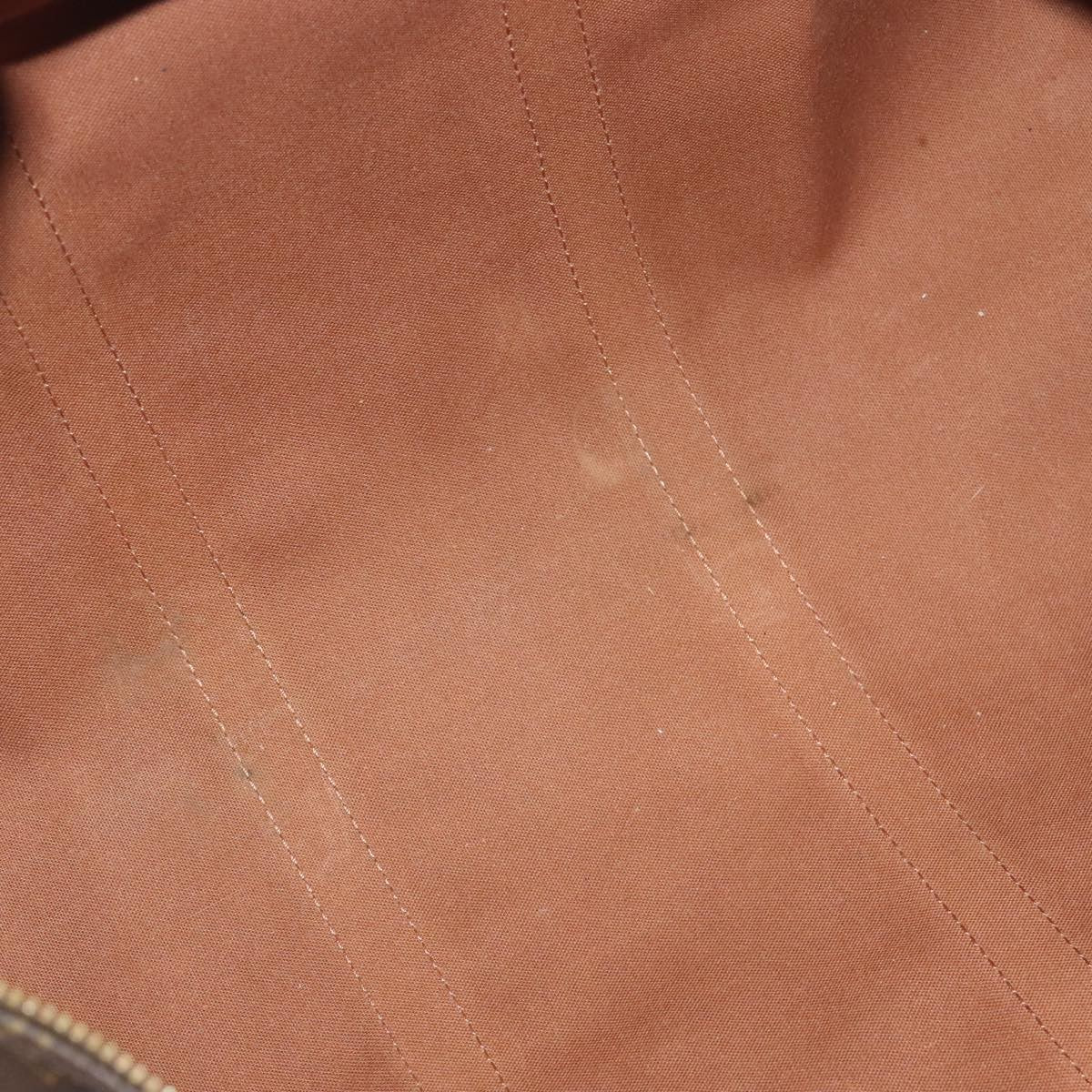 Louis Vuitton Keepall Bag Monogram Canvas Brown Canvas Travel Bag Bag (Pre-Owned)