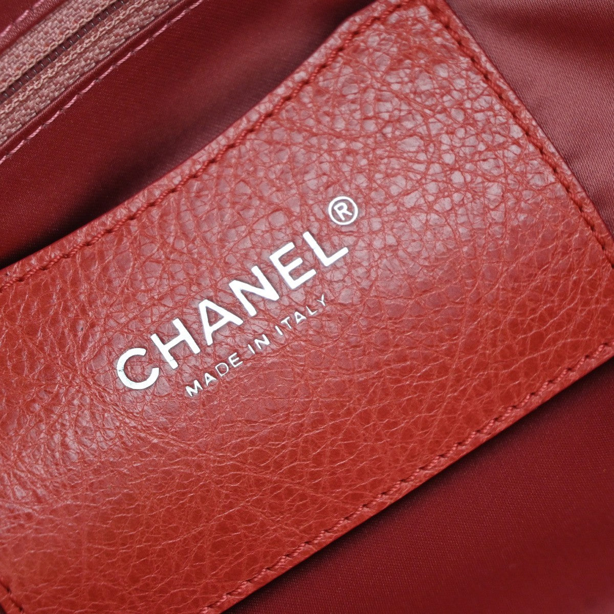 Chanel On The Road Tote Quilted Leather Pink Leather Tote Bag Bag (Pre-Owned)