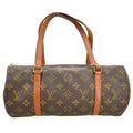 Louis Vuitton Papillon Handbag Monogram Canvas Brown Canvas Handbag (Pre-Owned)