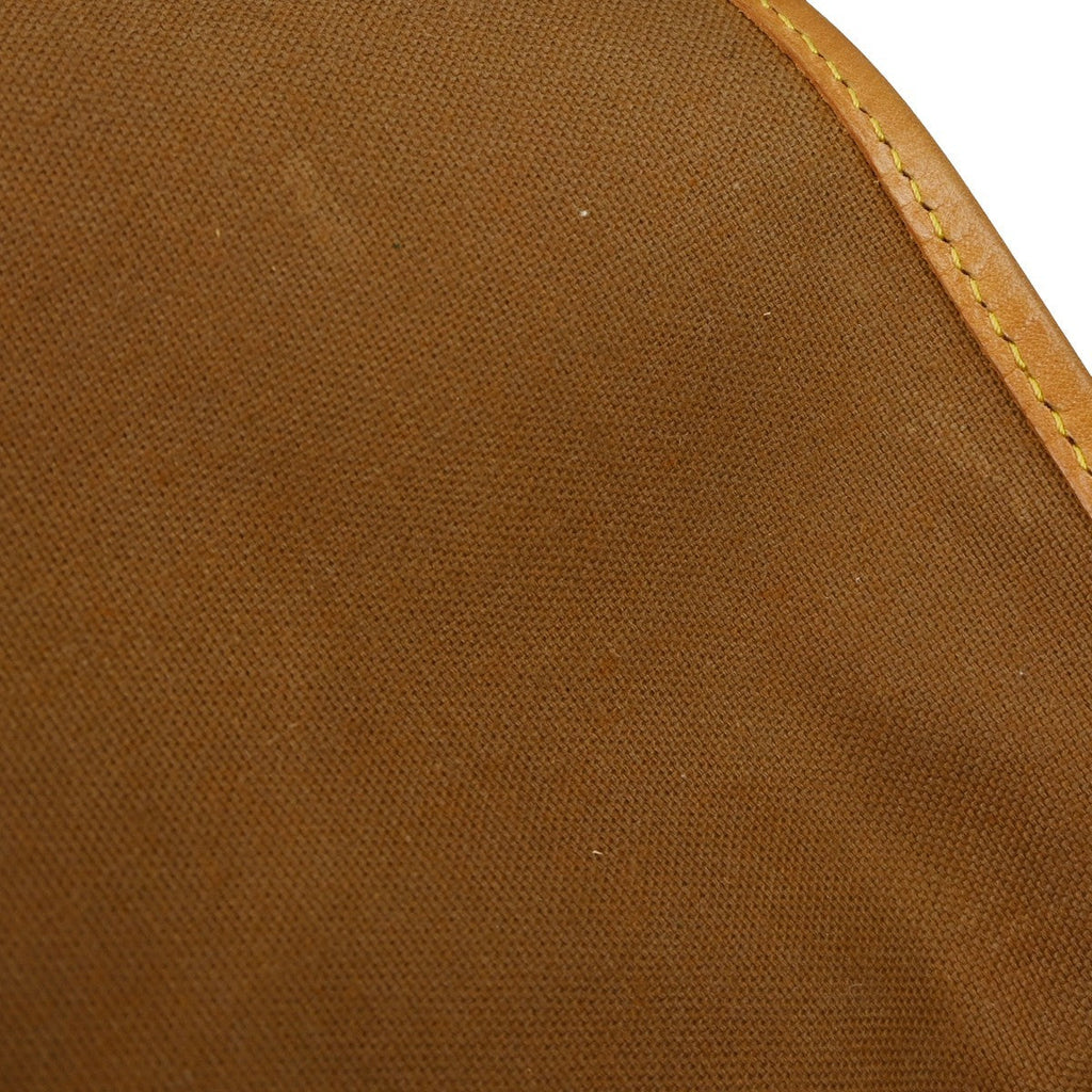 Louis Vuitton Saumur Handbag Monogram Canvas Brown Canvas Shoulder Bag Bag (Pre-Owned)