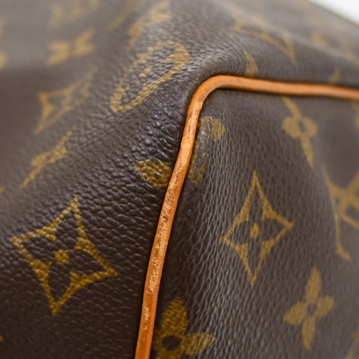 Louis Vuitton Keepall Bag Monogram Canvas Brown Canvas Travel Bag Bag (Pre-Owned)