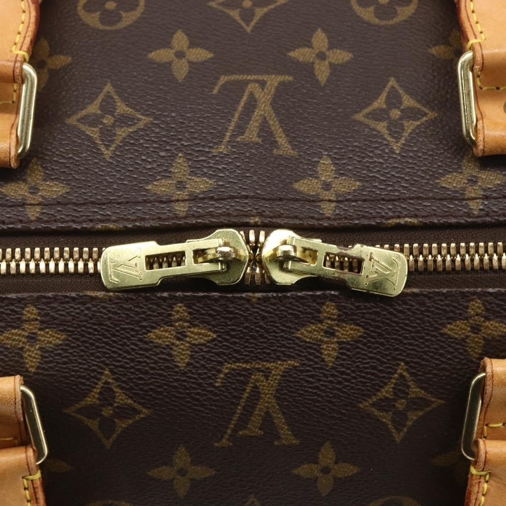 Louis Vuitton Keepall Bag Monogram Canvas Brown Canvas Travel Bag Bag (Pre-Owned)