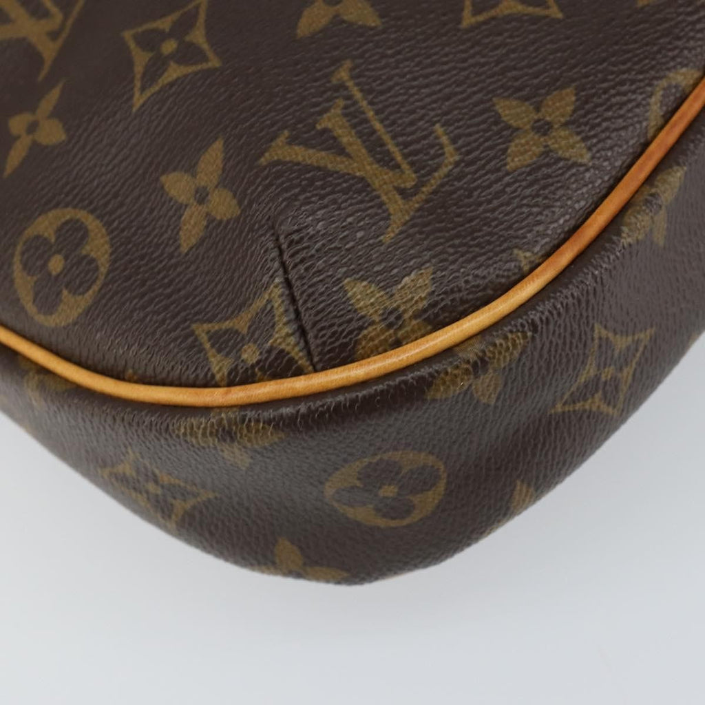 Louis Vuitton Odeon Handbag Monogram Canvas Brown Canvas Shoulder Bag Bag (Pre-Owned)