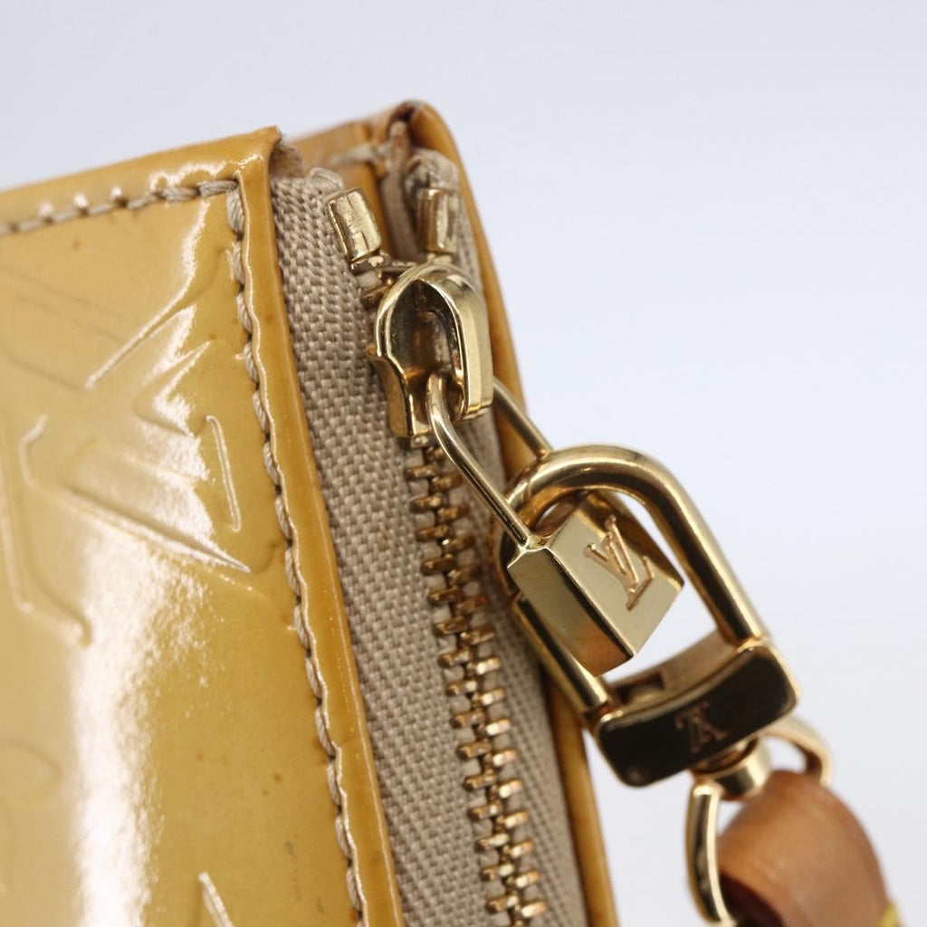Louis Vuitton Lexington Pochette Monogram Vernis Beige Patent_Leather Clutche & Pouche Bag (Pre-Owned)