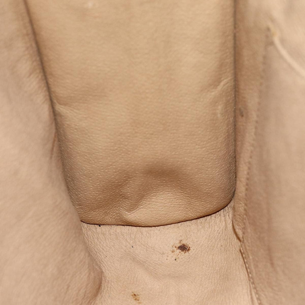 Gucci Sherry Line Pouch Canvas Beige Canvas Clutche & Pouche Bag (Pre-Owned)