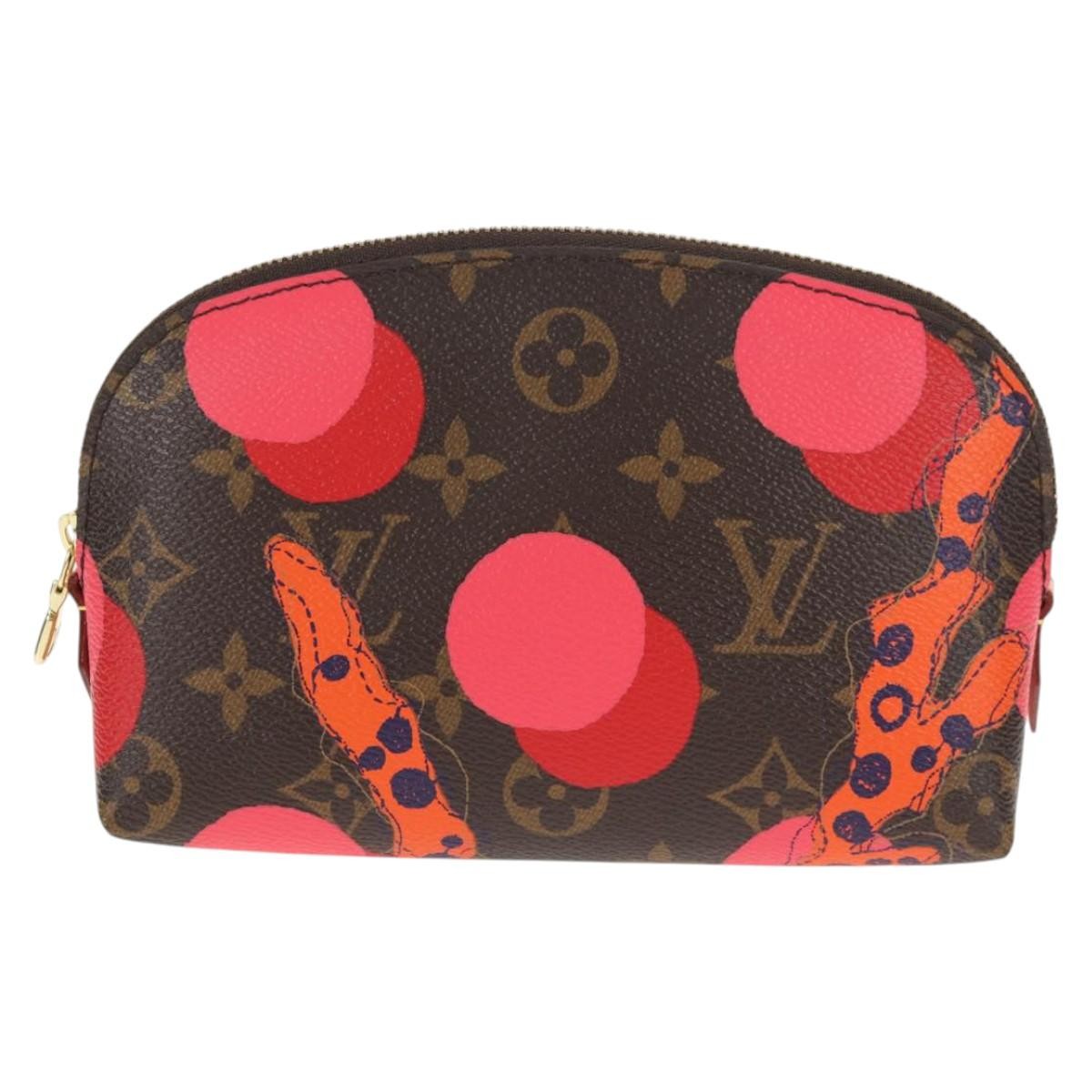 Louis Vuitton Cosmetic Pouch Limited Edition Monogram Jungle Dots Brown Canvas Bag (Pre-Owned)