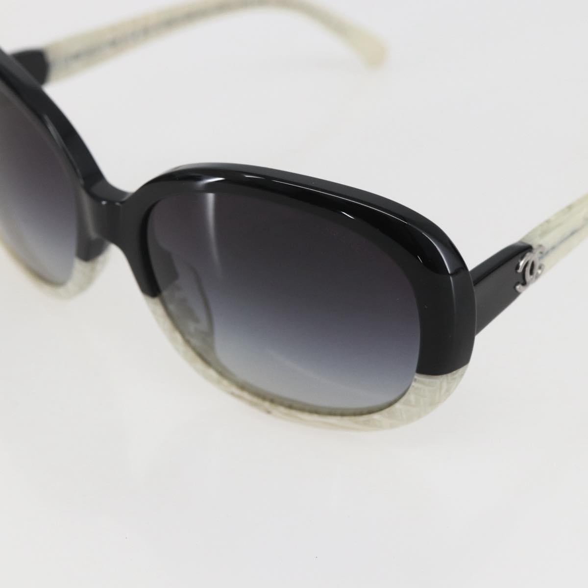 Chanel Chanel Logo Sunglasses Eye Wear Plastic Black Plastic Sunglasse Accessory (Pre-Owned)