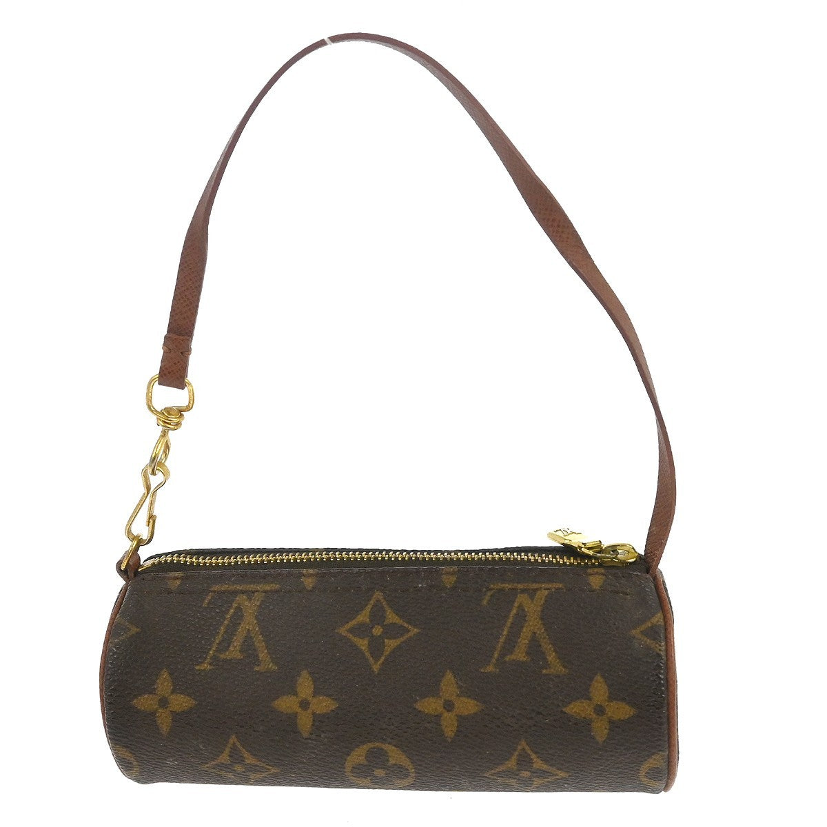 Louis Vuitton Papillon Pochette Monogram Canvas Brown Canvas Clutche & Pouche Bag (Pre-Owned)