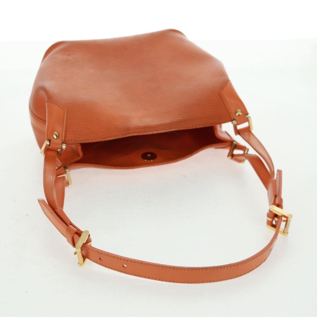 Louis Vuitton Mandara Handbag Epi Leather Orange Leather Shoulder Bag Bag (Pre-Owned)