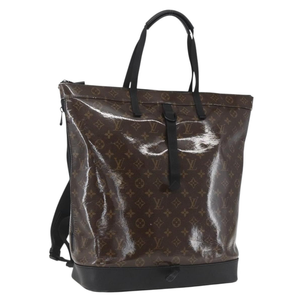 Louis Vuitton Zipped Tote Limited Edition Monogram Glaze Canvas Brown Canvas Tote Bag Bag (Pre-Owned)