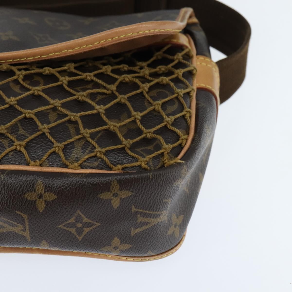 Louis Vuitton Congo Messenger Bag Monogram Canvas Brown Canvas Shoulder Bag Bag (Pre-Owned)