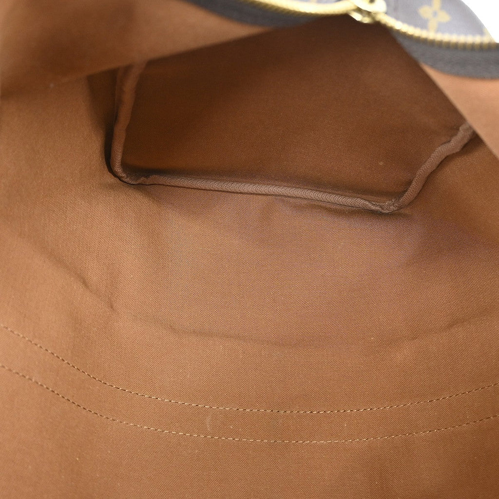 Louis Vuitton Keepall Bag Monogram Canvas Brown Canvas Travel Bag Bag (Pre-Owned)