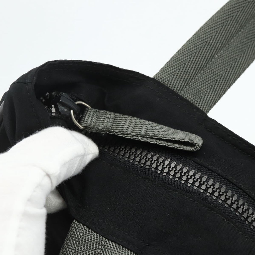 Prada Sport Tote Bag Nylon Black Nylon Tote Bag Bag (Pre-Owned)