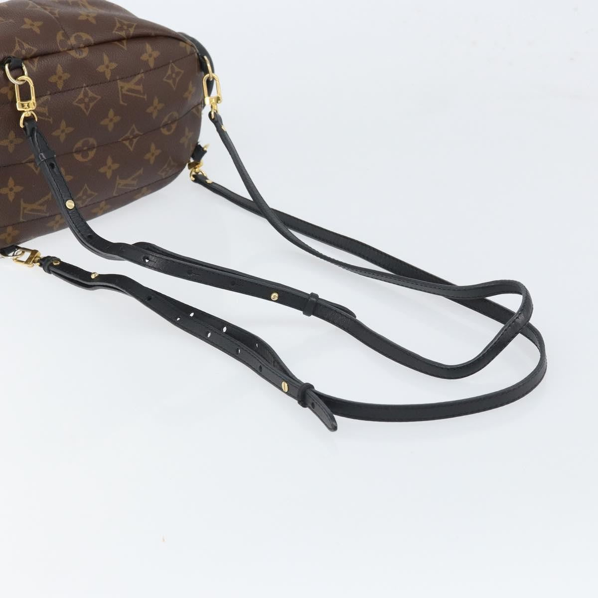 Louis Vuitton Palm Springs Backpack Monogram Canvas Brown Canvas Backpack Bag (Pre-Owned)
