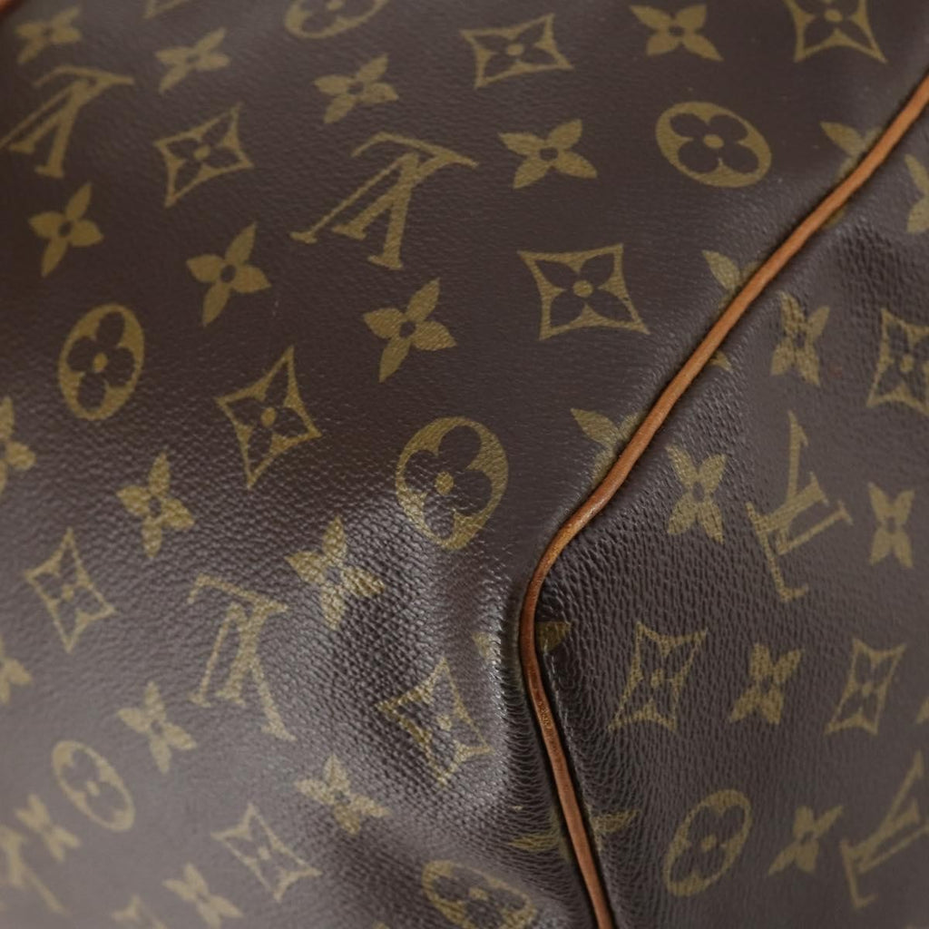 Louis Vuitton Keepall Bag Monogram Canvas Brown Canvas Travel Bag Bag (Pre-Owned)
