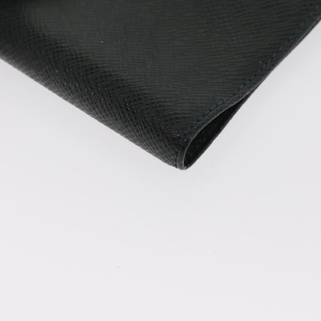 Louis Vuitton Agenda Cover Taiga Leather Green Leather Wallets Accessory (Pre-Owned)