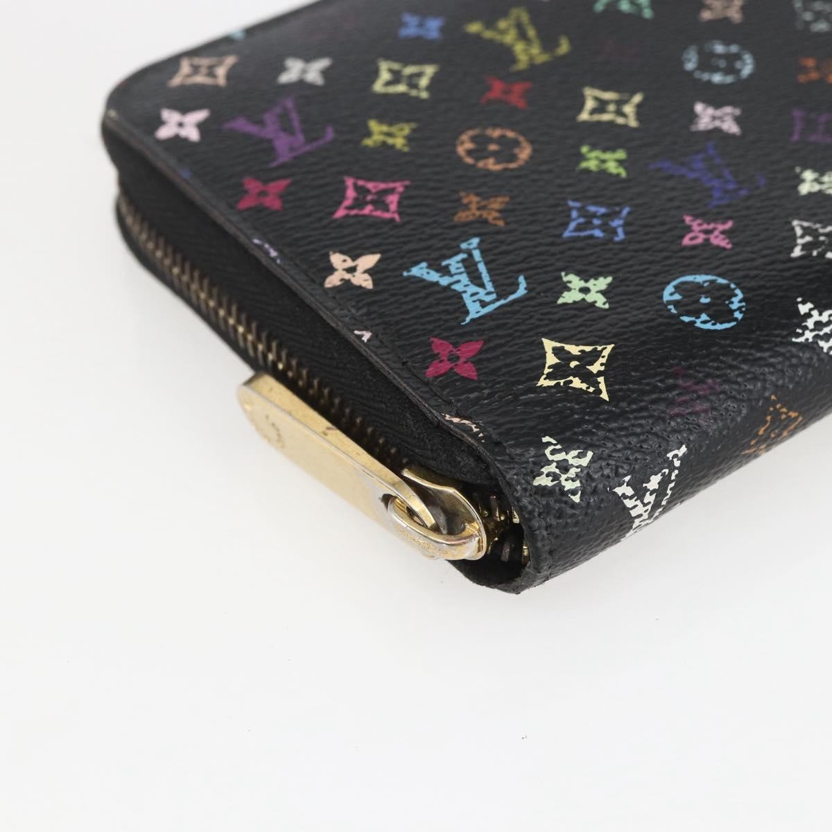 Louis Vuitton Zippy Wallet Nm Monogram Multicolor Canvas Multicolour Canvas Wallets Accessory (Pre-Owned)
