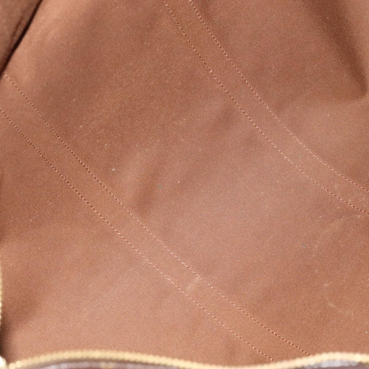 Louis Vuitton Keepall Bag Monogram Canvas Brown Canvas Travel Bag Bag (Pre-Owned)