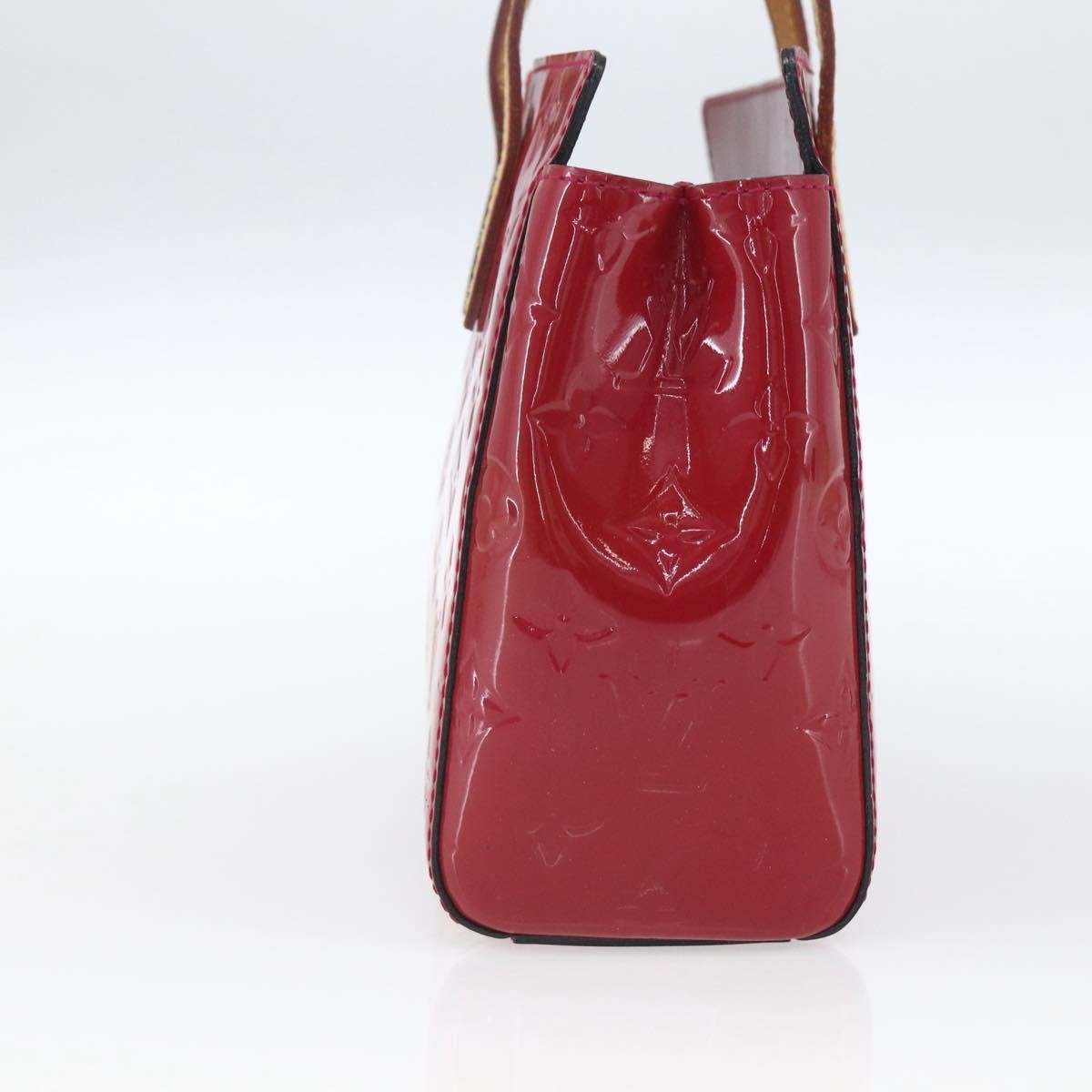 Louis Vuitton Catalina Handbag Monogram Vernis Pink Patent_Leather Handbag (Pre-Owned)