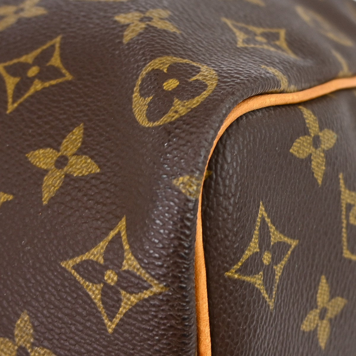 Louis Vuitton Keepall Bandouliere Bag Monogram Canvas Brown Canvas Handbag (Pre-Owned)