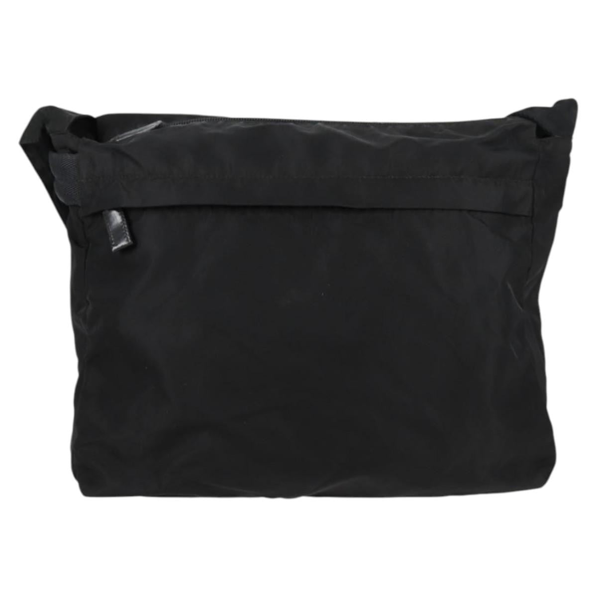 Prada Vintage Shoulder Bag Tessuto Black Nylon Shoulder Bag Bag (Pre-Owned)