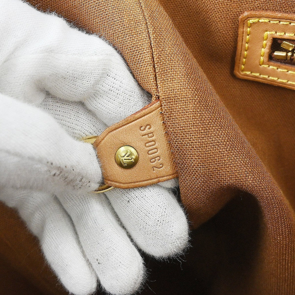 Louis Vuitton Abbesses Messenger Bag Monogram Canvas Brown Canvas Shoulder Bag Bag (Pre-Owned)