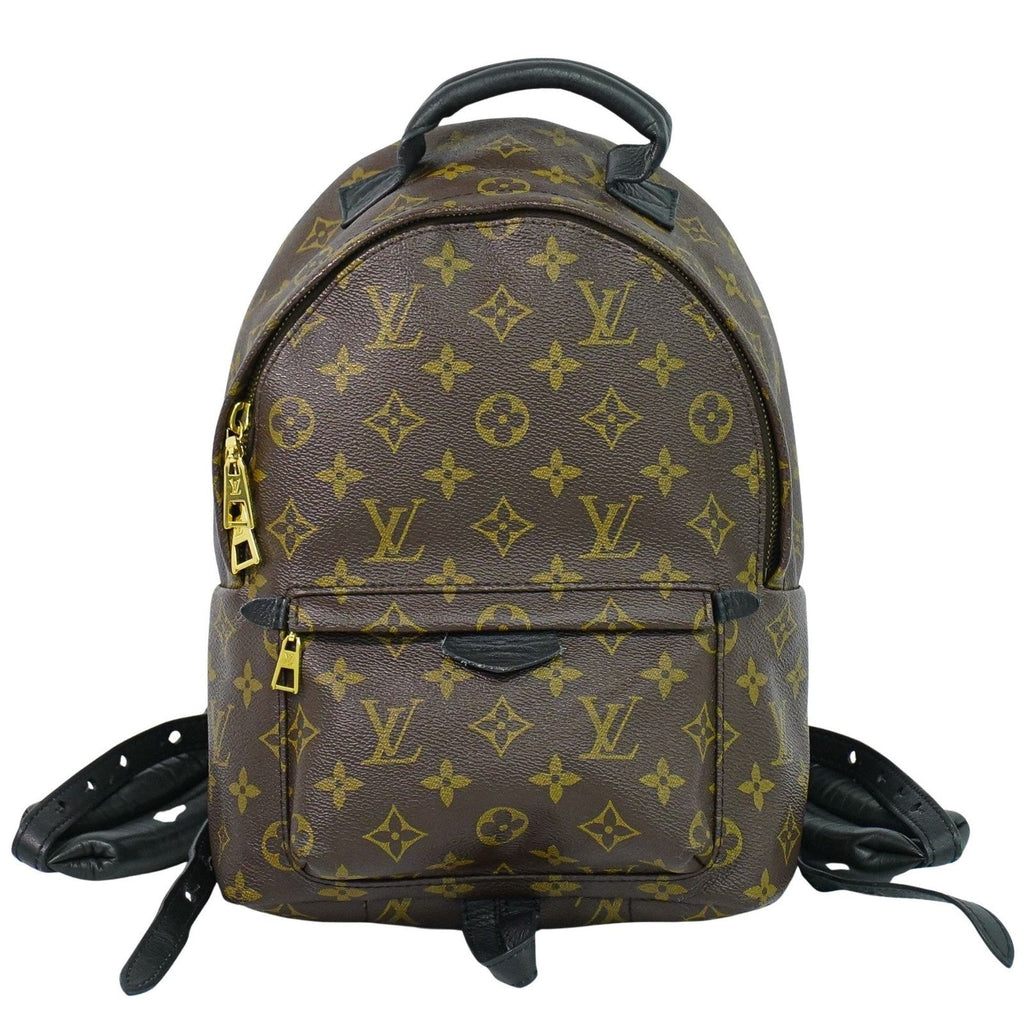 Louis Vuitton Palm Springs Backpack Monogram Canvas Brown Canvas Backpack Bag (Pre-Owned)