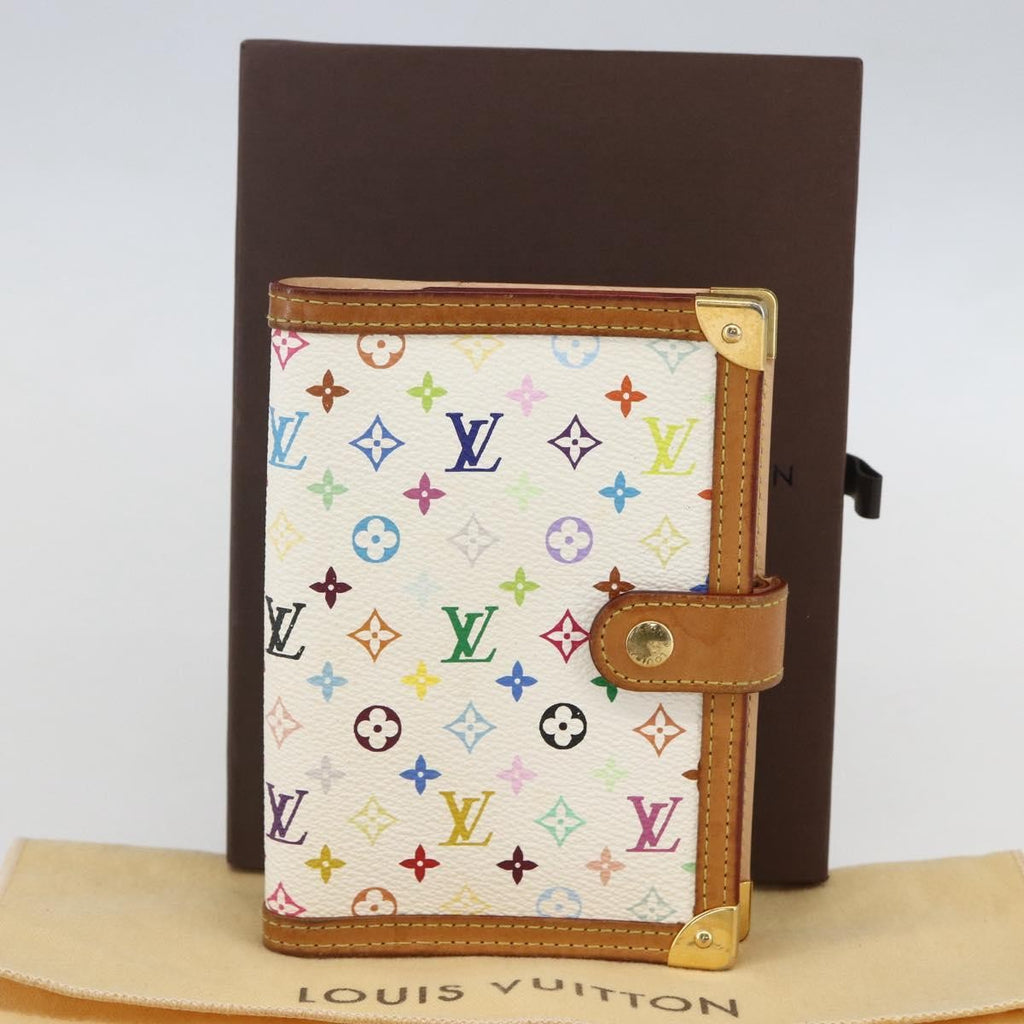 Louis Vuitton Agenda Cover Canvas Multicolor Multicolour Canvas Wallets Accessory (Pre-Owned)