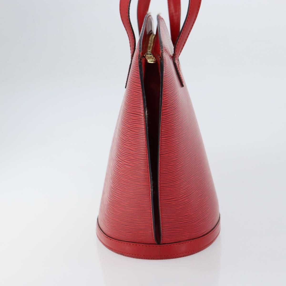 Louis Vuitton Saint Jacques Handbag Epi Leather Red Leather Shoulder Bag Bag (Pre-Owned)