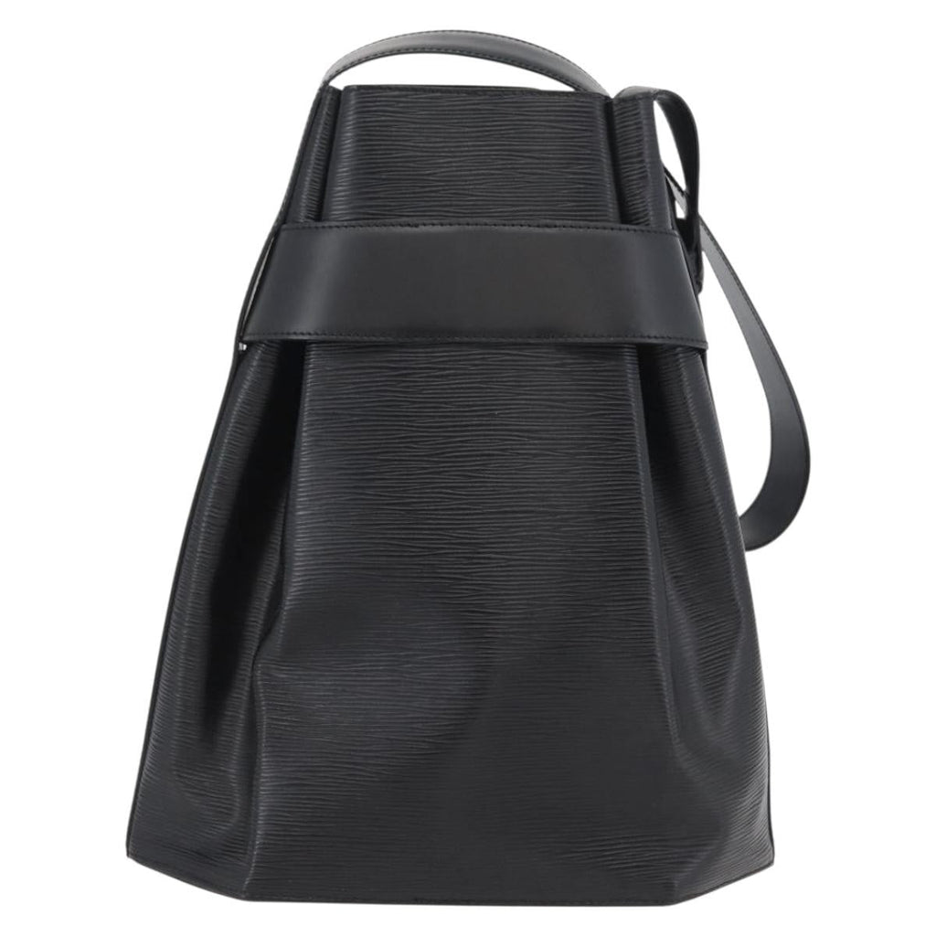 Louis Vuitton Vintage Sac D'epaule Handbag Epi Leather Black Leather Shoulder Bag Bag (Pre-Owned)