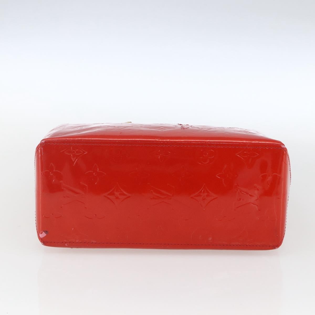 Louis Vuitton Reade Handbag Monogram Vernis Red Patent_Leather Handbag (Pre-Owned)