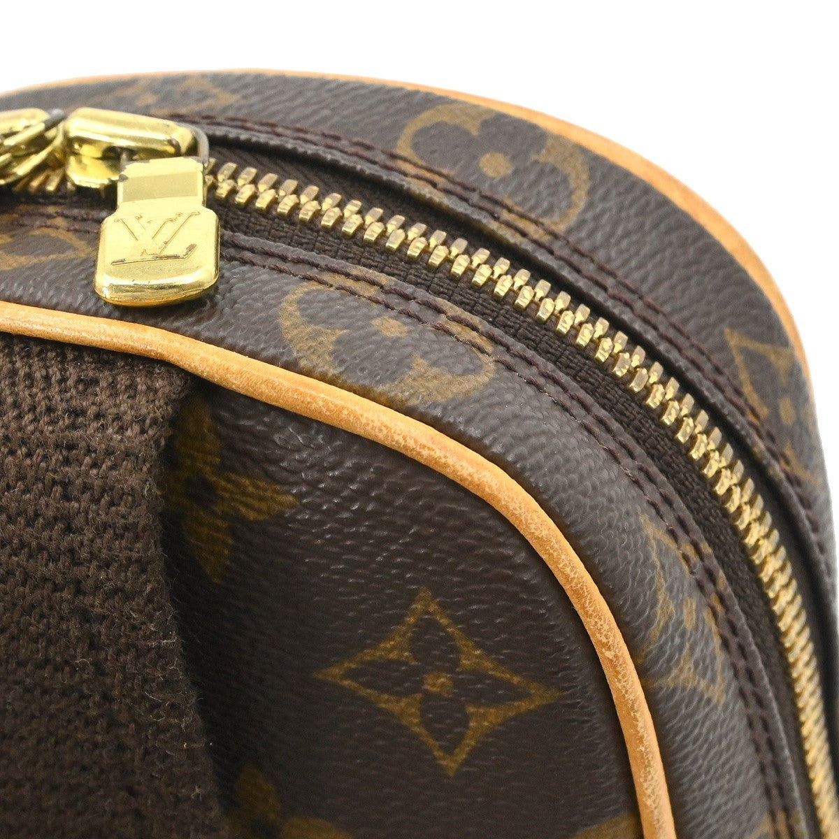 Louis Vuitton Pochette Gange Monogram Canvas Brown Canvas Clutche & Pouche Bag (Pre-Owned)