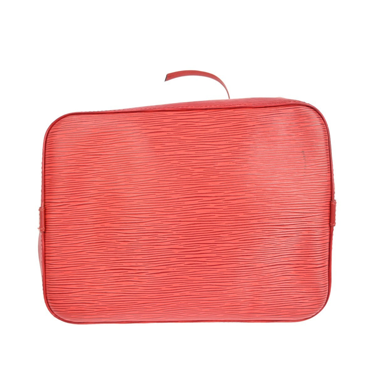 Louis Vuitton Noe Handbag Epi Leather Red Leather Shoulder Bag Bag (Pre-Owned)