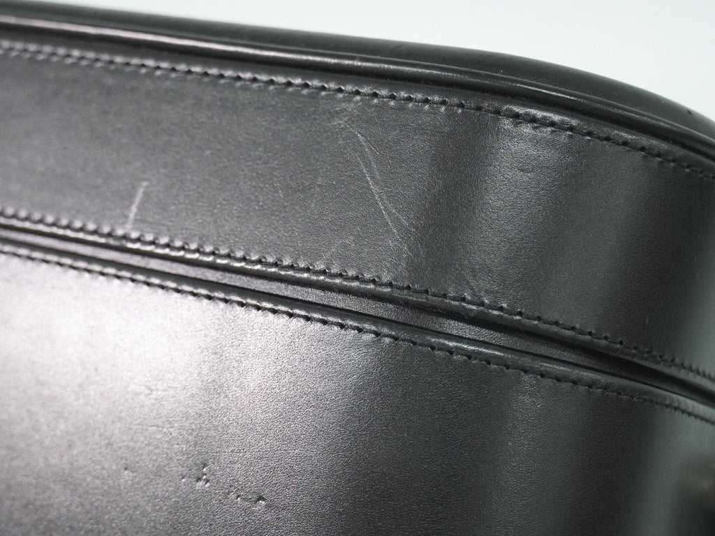 Louis Vuitton Valisette Handbag Monogram Glace Leather Black Patent_Leather Handbag (Pre-Owned)