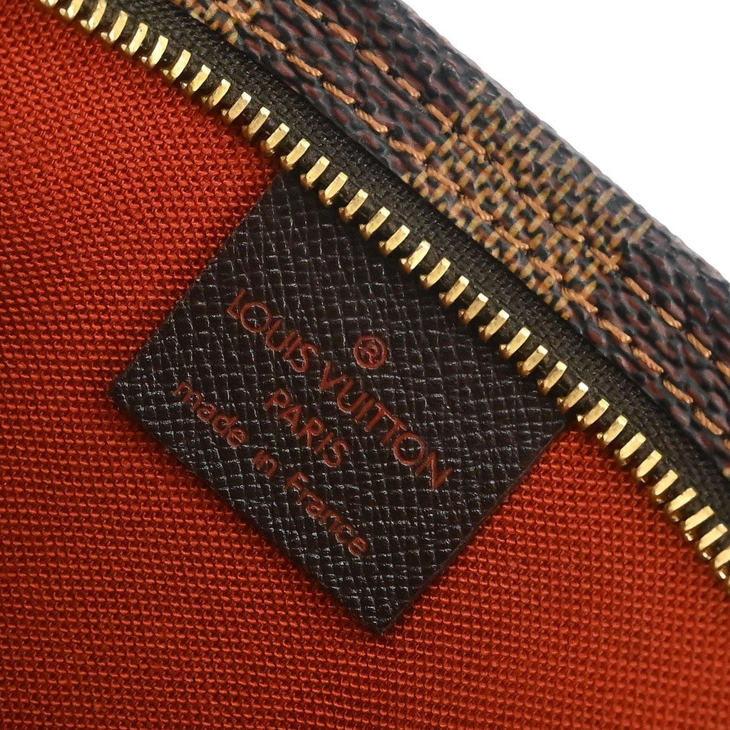 Louis Vuitton Trousse Make Up Bag Damier Canvas Brown Canvas Clutche & Pouche Bag (Pre-Owned)