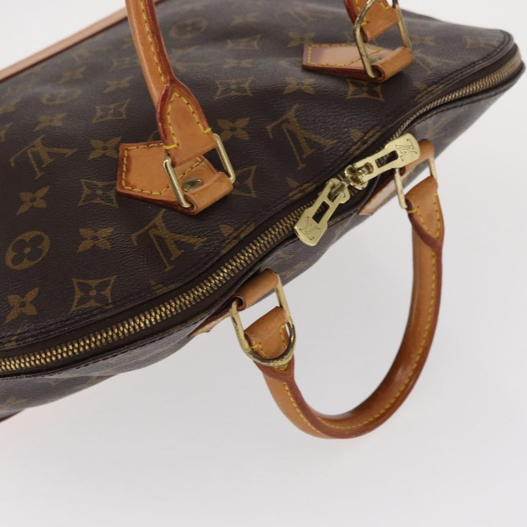 Louis Vuitton Alma Handbag Monogram Canvas Brown Canvas Handbag (Pre-Owned)