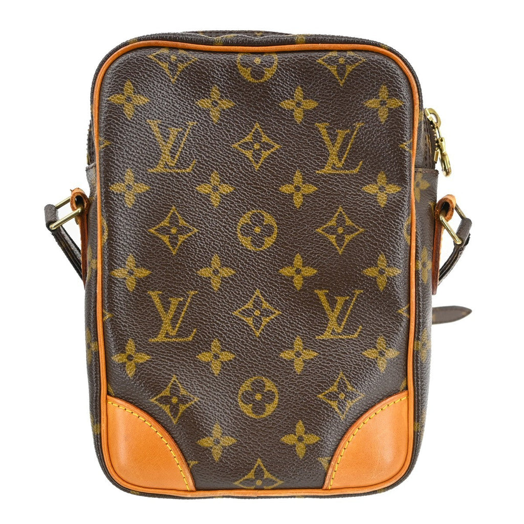 Louis Vuitton Amazone Bag Monogram Canvas Brown Canvas Shoulder Bag Bag (Pre-Owned)