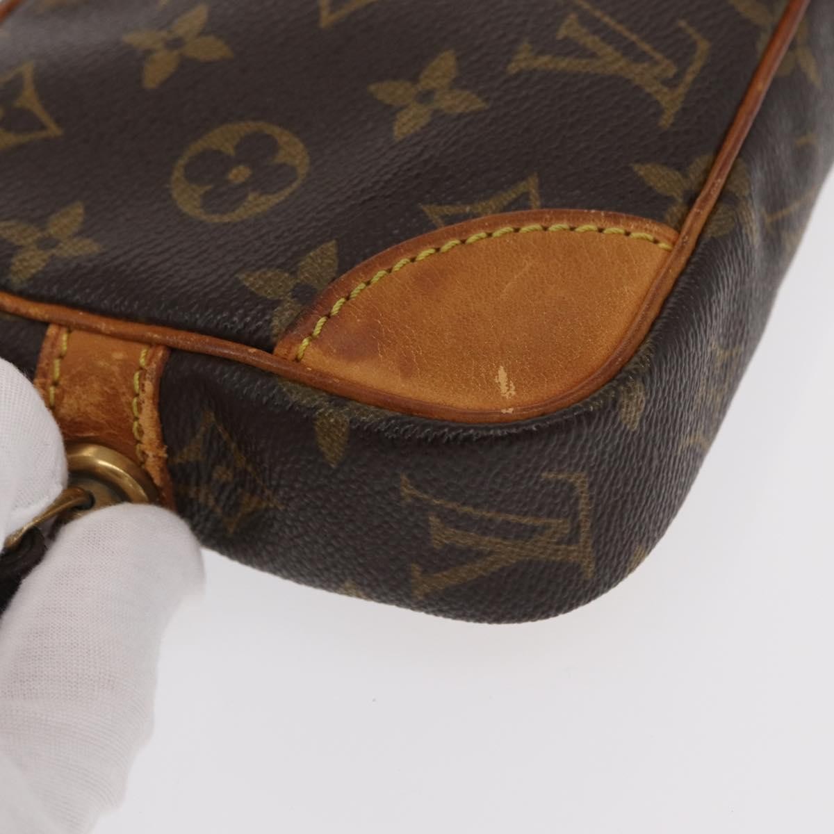 Louis Vuitton Marly Dragonne Clutch Monogram Canvas Brown Canvas Clutche & Pouche Bag (Pre-Owned)