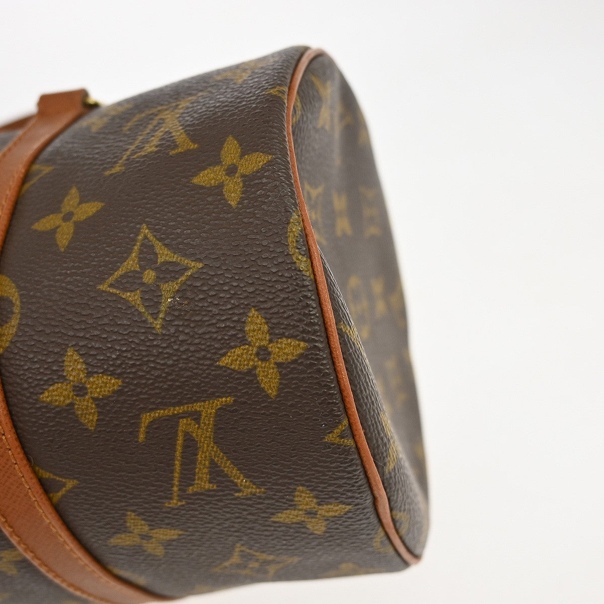 Louis Vuitton Papillon Handbag Monogram Canvas Brown Canvas Handbag (Pre-Owned)