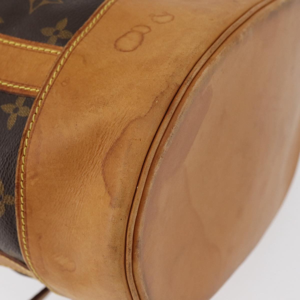 Louis Vuitton Randonnee Backpack Monogram Canvas Brown Canvas Shoulder Bag Bag (Pre-Owned)